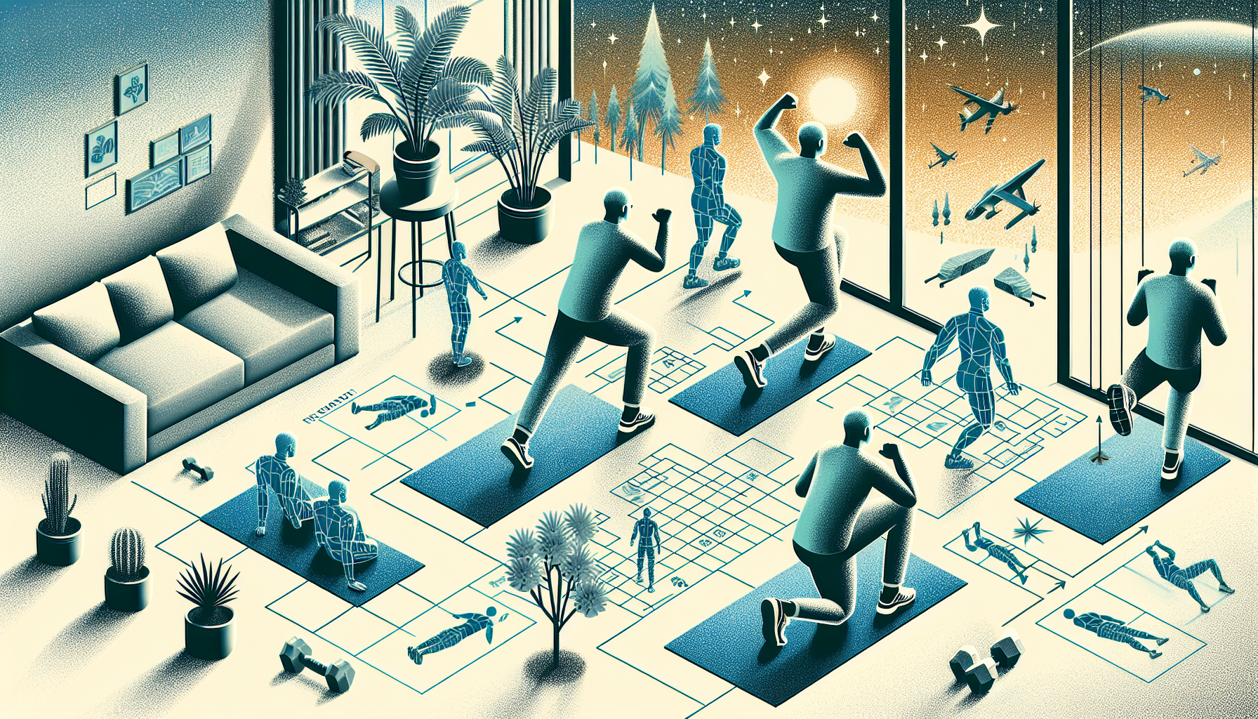 집에서 혼자 할 수 있는 다이어트 운동 루틴  -첫번째