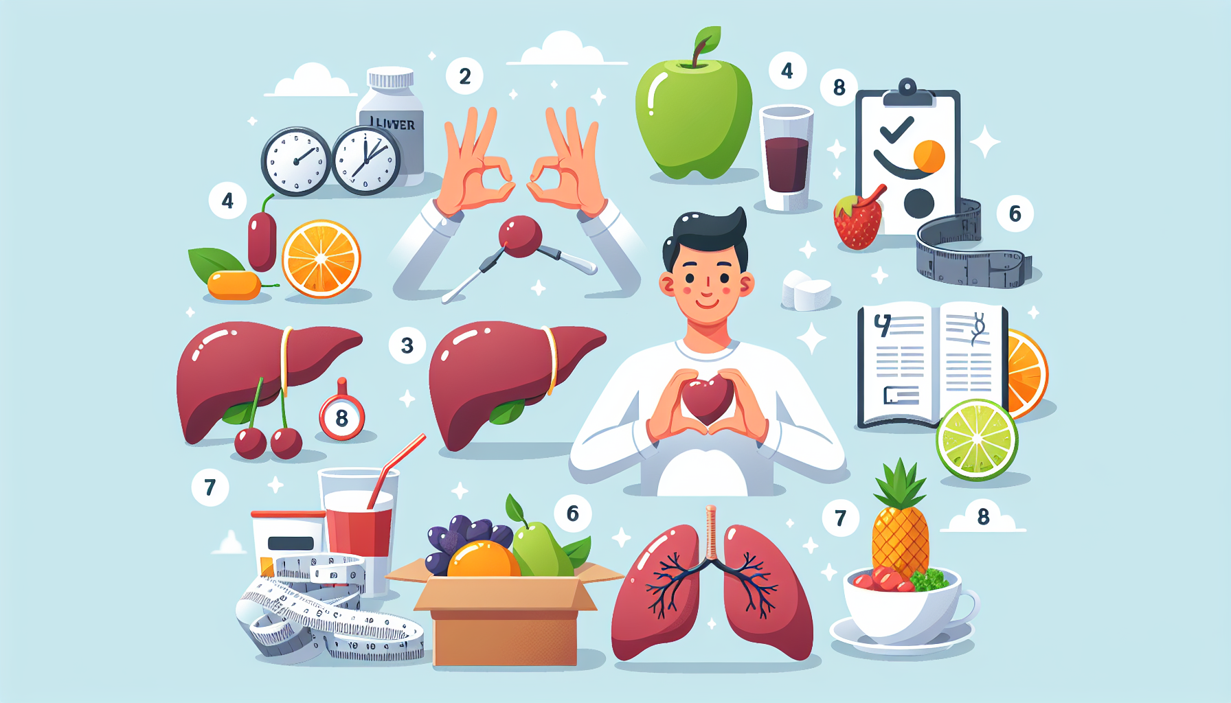 간 건강을 지키는 7가지 생활습관-두번째