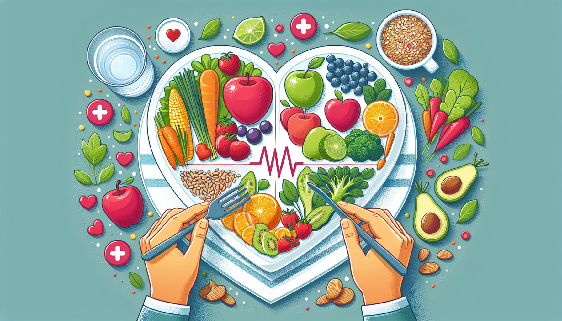 심장병 예방하는 건강한 식습관-첫번째