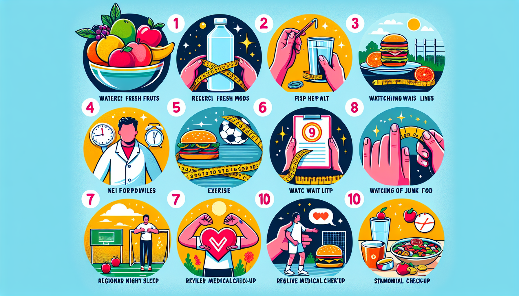 건강하게 다이어트하는 방법 10가지-첫번째