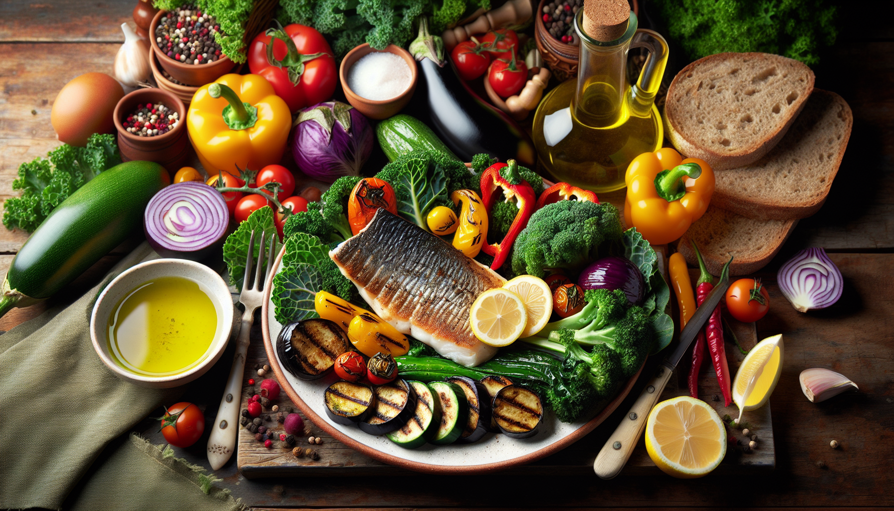 지중해 식단으로 건강한 식습관 -두번째