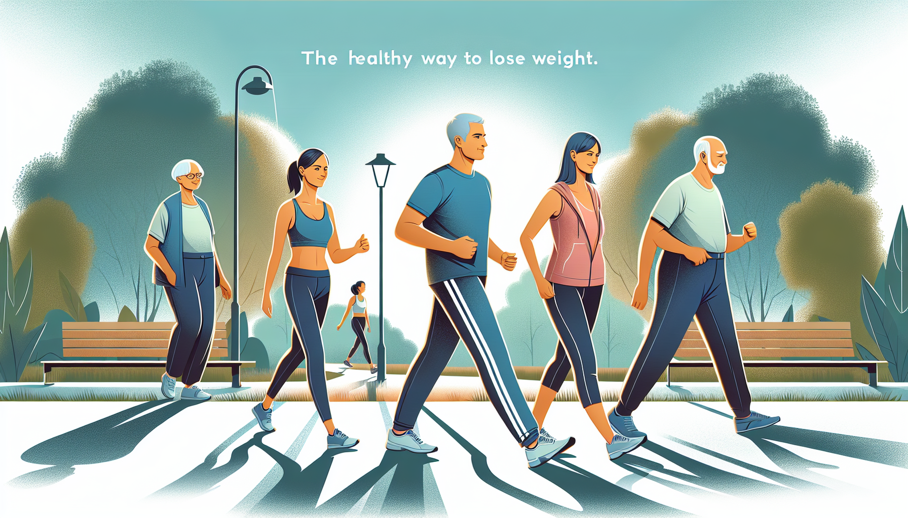 건강하게 살 빼는 하루 걷기 운동법-첫번째