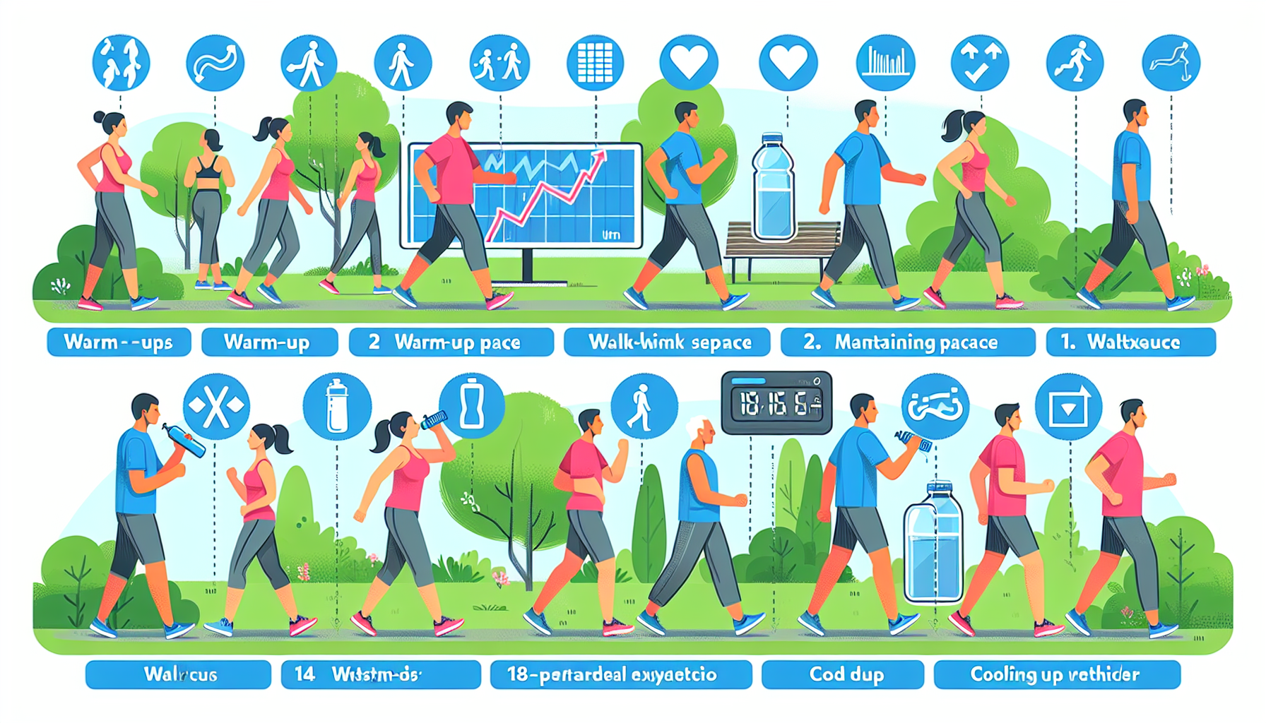 건강하게 살 빼는 하루 걷기 운동법-두번째