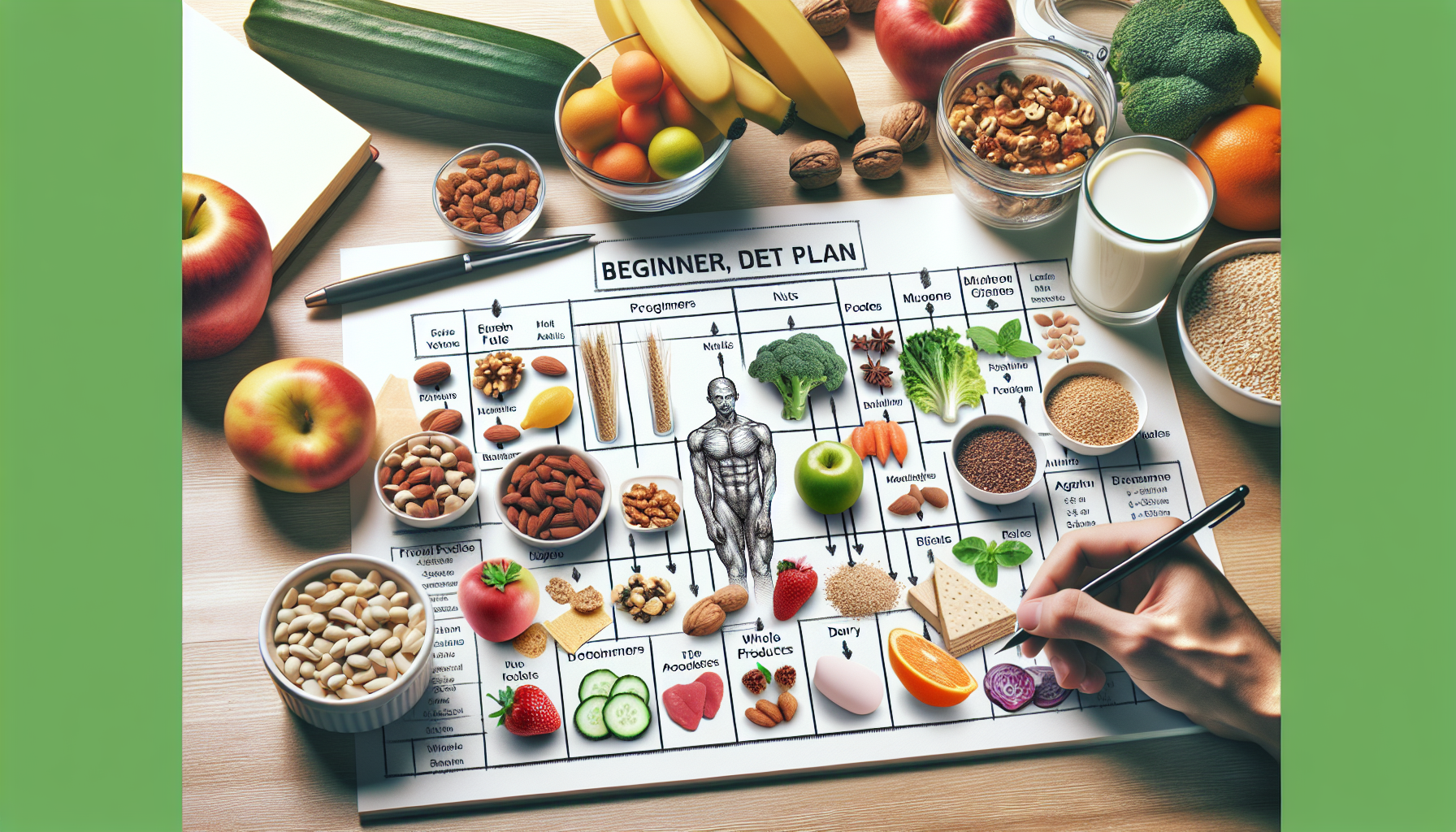 초보자를 위한 건강한 다이어트 식단 추천-첫번째