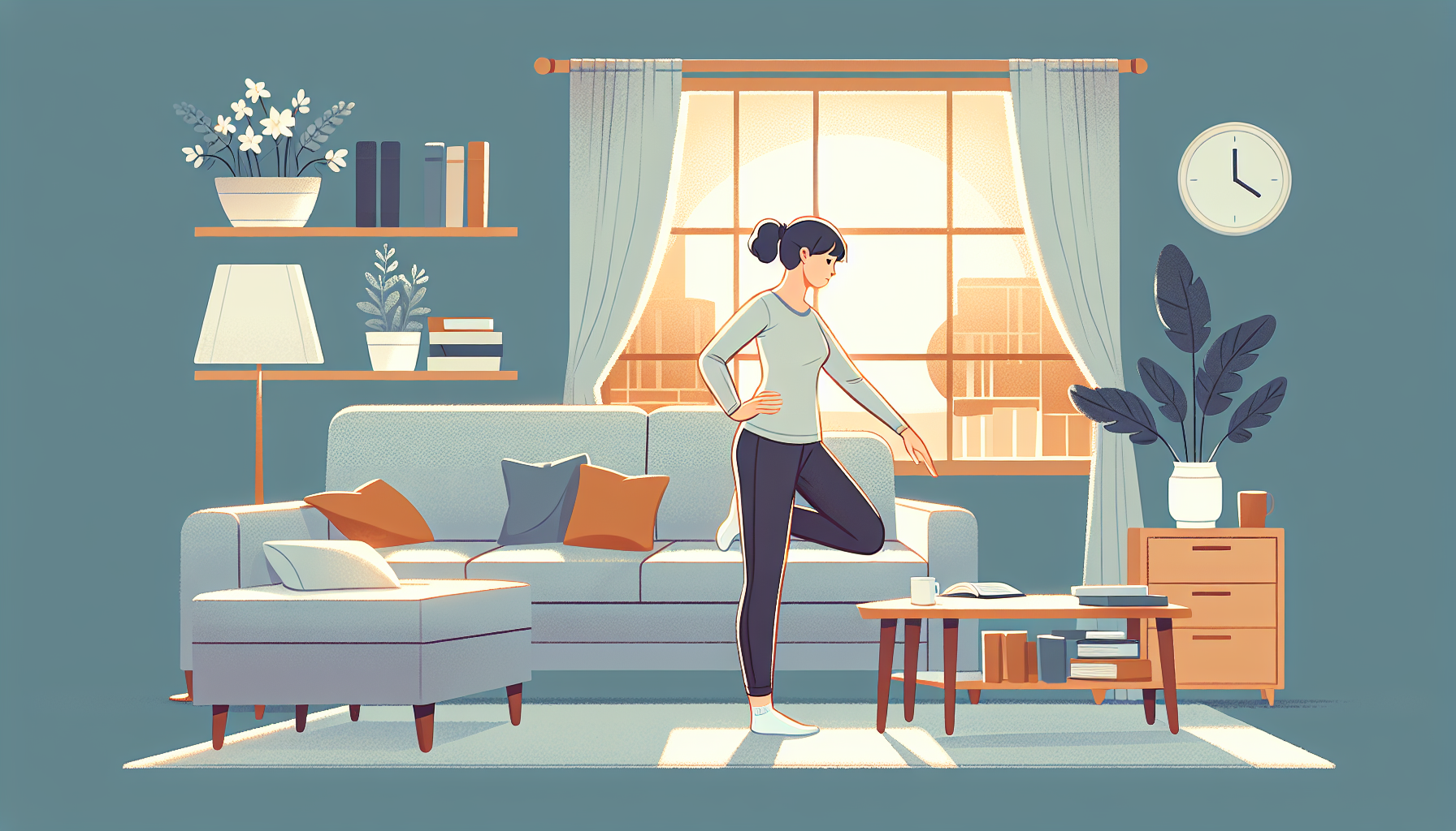 퇴근 후 집에서 할 수 있는 간단 스트레칭 방법  -두번째