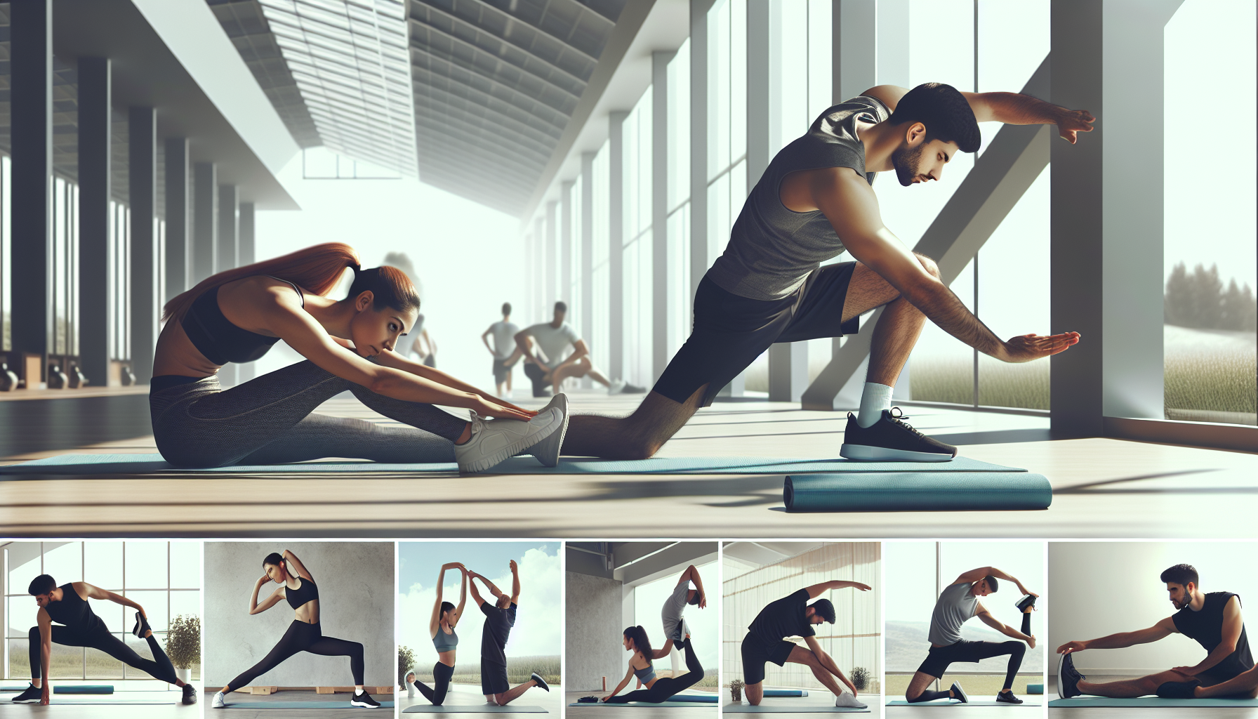 건강을 지키는 하루 10분 스트레칭 동작-첫번째