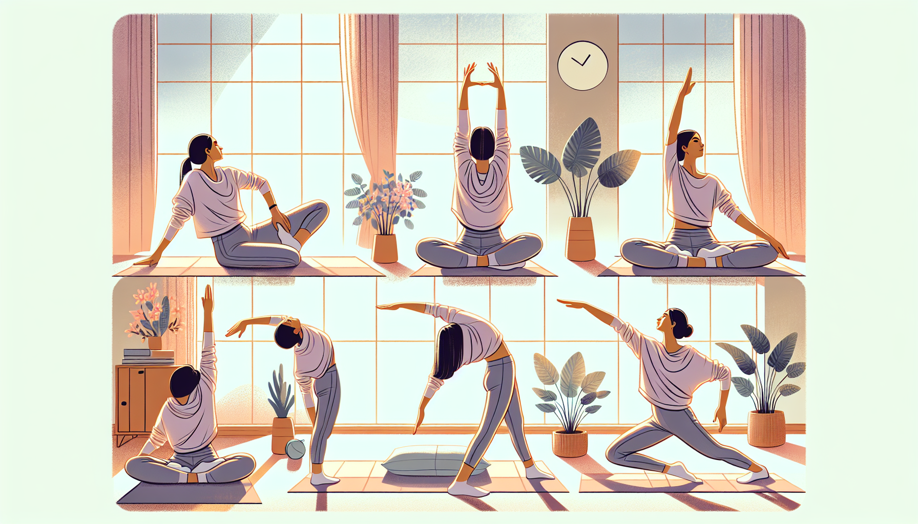 건강을 지키는 하루 10분 스트레칭 동작-두번째