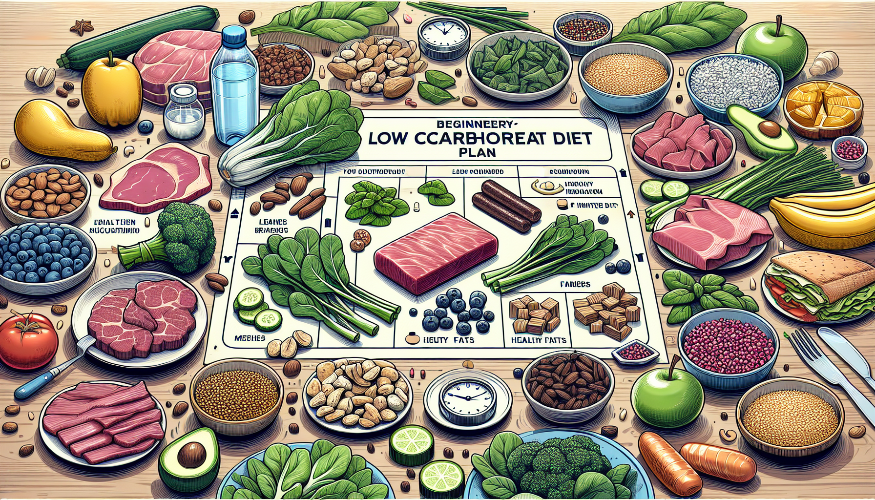 초보도 쉽게 도전하는 저탄수 다이어트 식단  -두번째