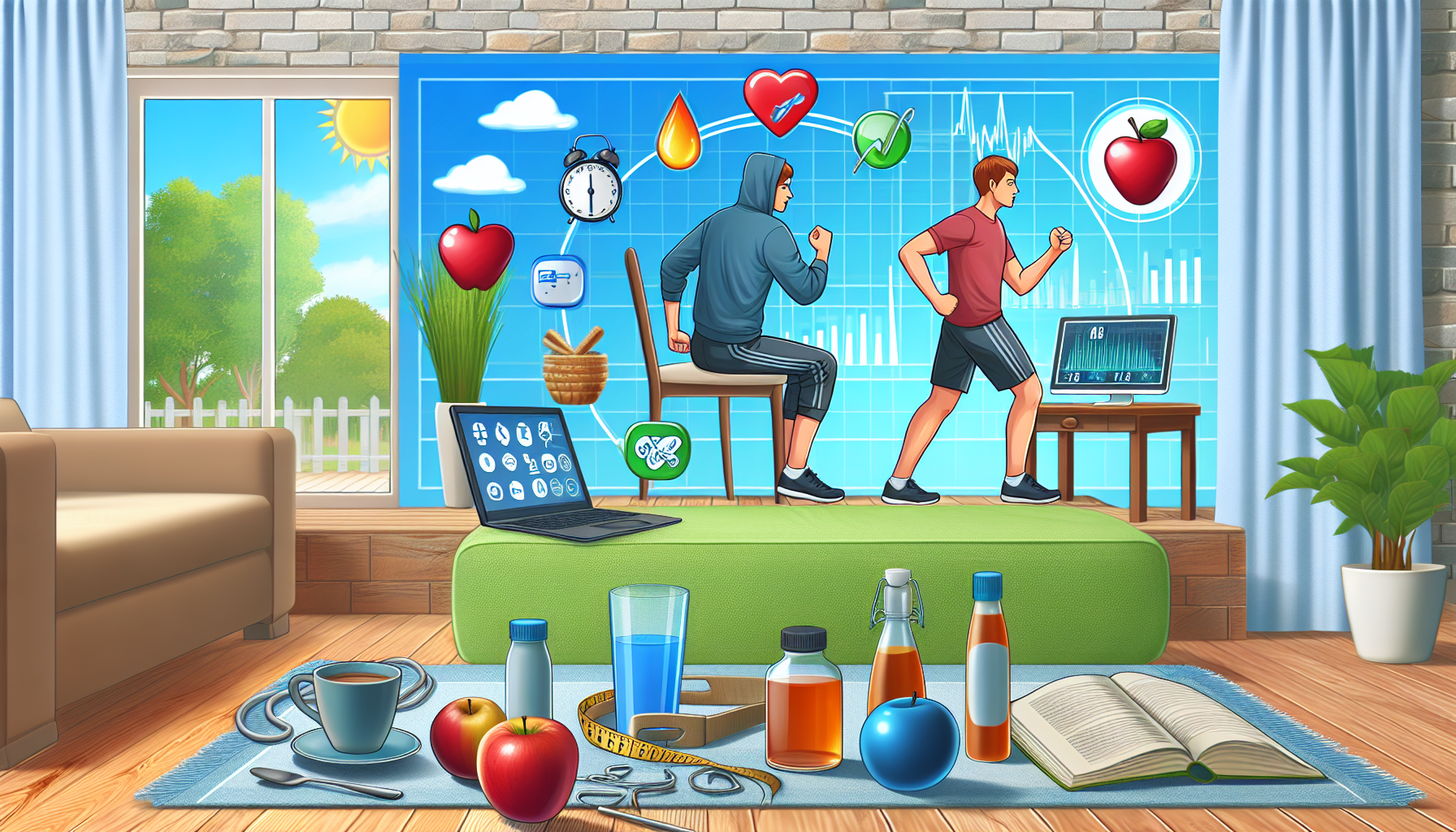 건강을 지키는 아침 루틴 따라하기-두번째