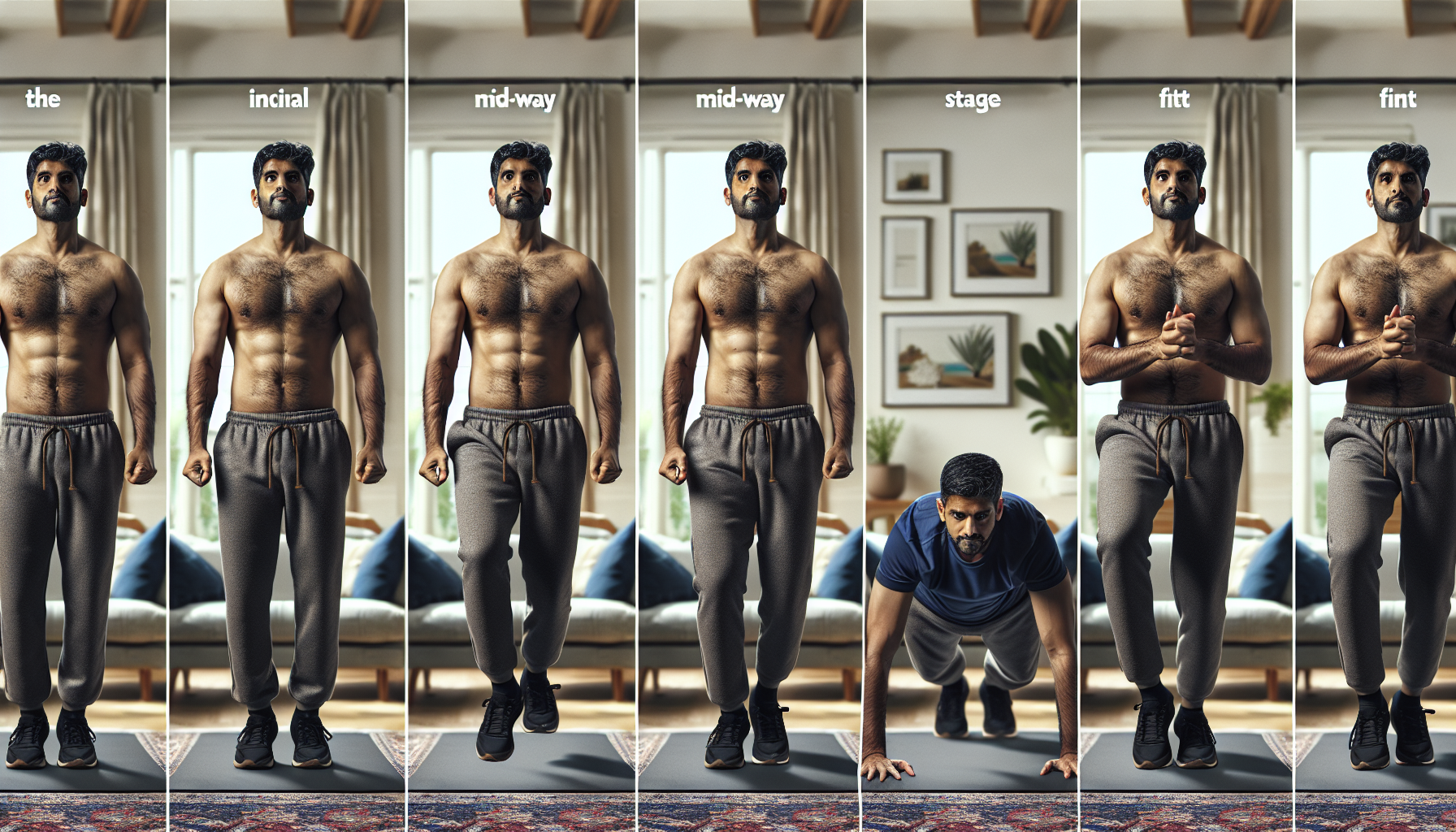 하루 10분 홈트레이닝으로 만드는 몸매 변화-두번째