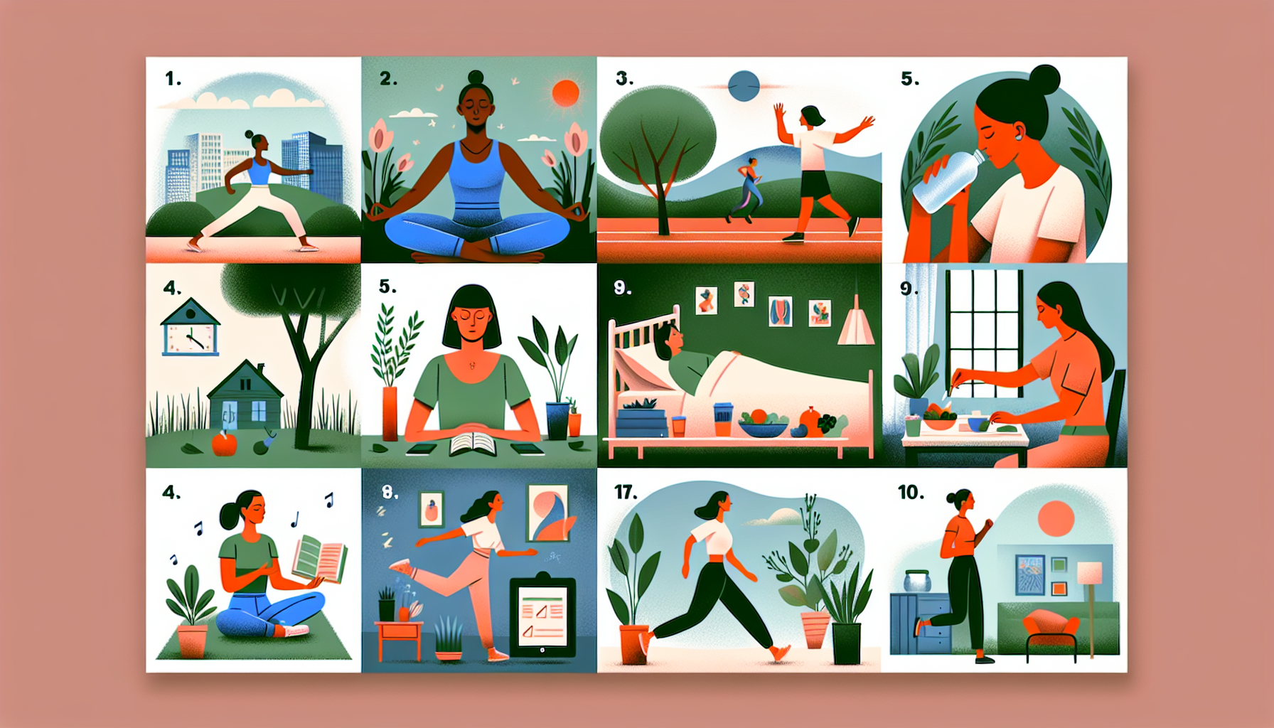 건강 관리 습관 10가지 -첫번째