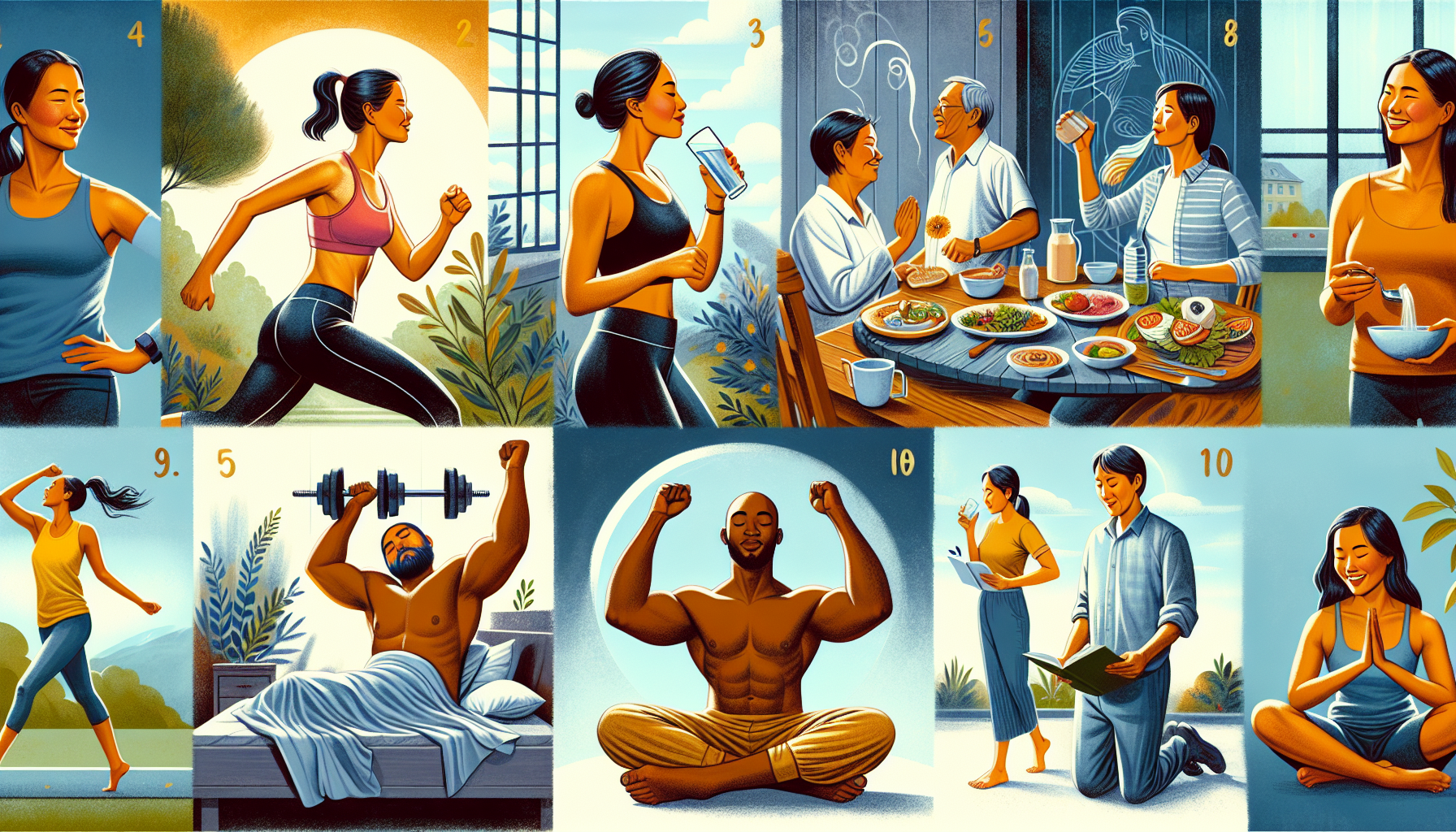 건강 관리 습관 10가지 -두번째