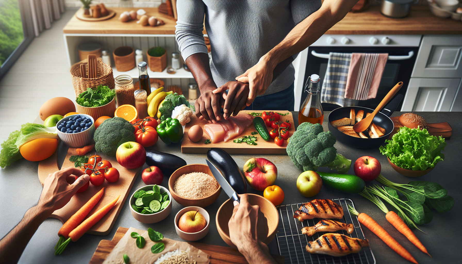 집에서 쉽게 만드는 건강한 다이어트 식단  
-두번째