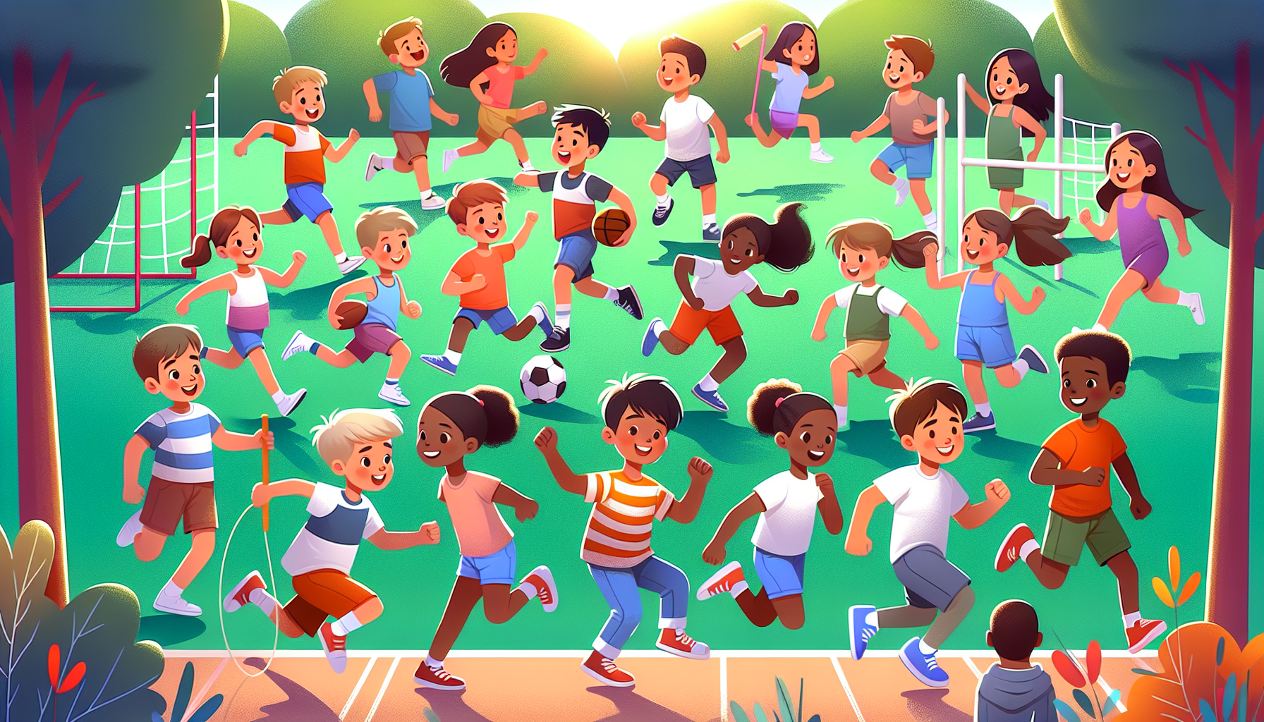 튼튼하고 건강한 어린이 운동 추천 -첫번째